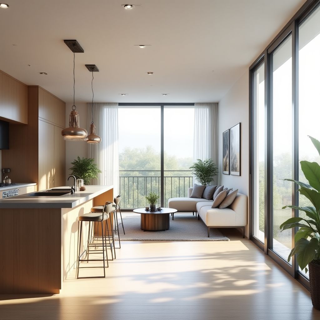 Wohnung nach der Renovierung