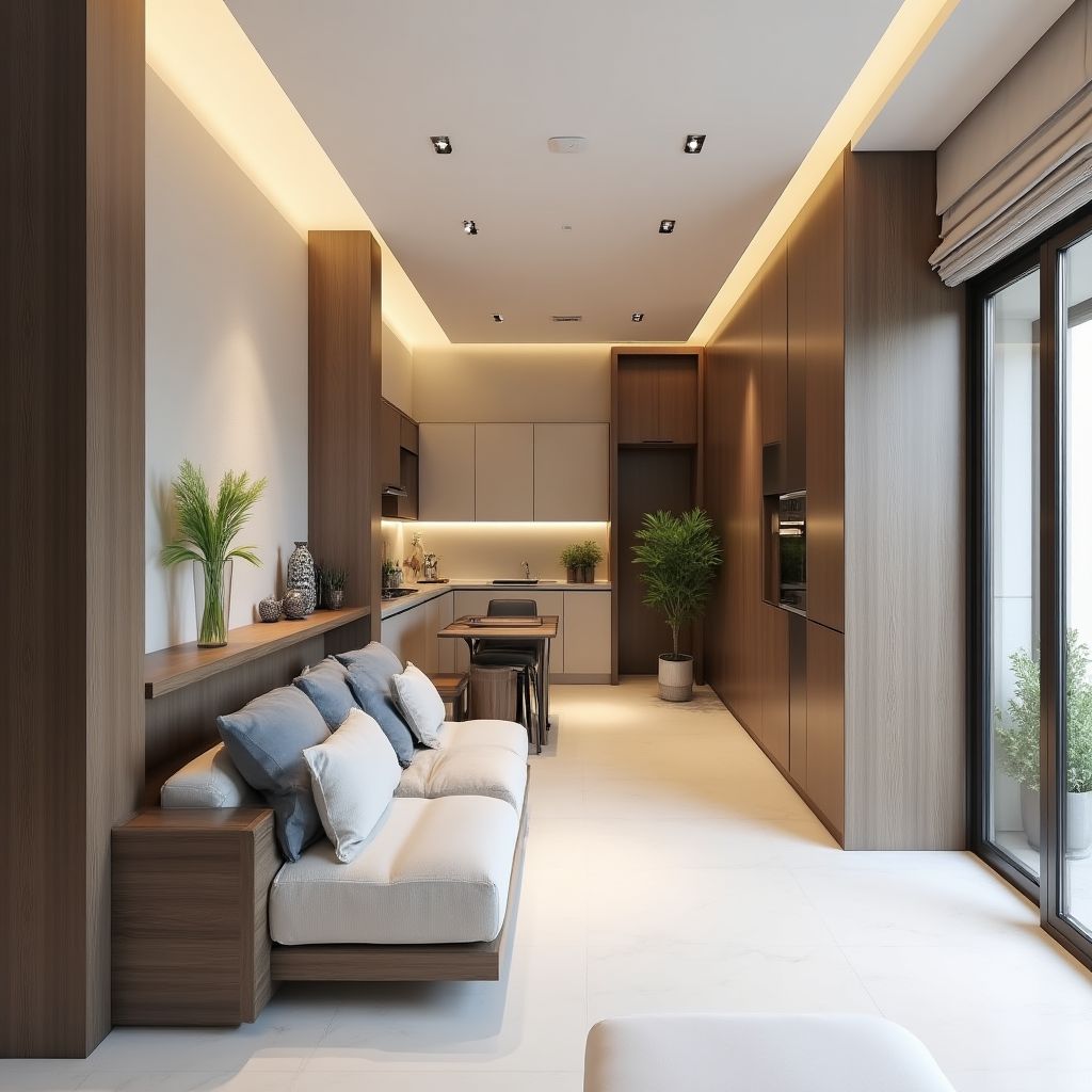 Modern renoviertes Apartment mit hochwertigen Materialien